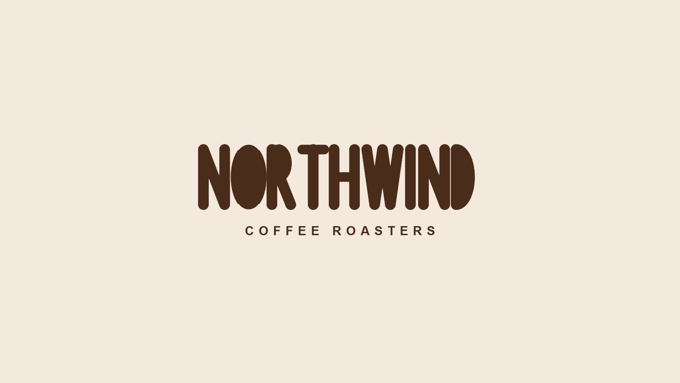 Northwind Coffee Roasters logo, set in Lumen Grotesk